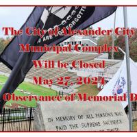 May 27, 2024 Memorial Day Closure