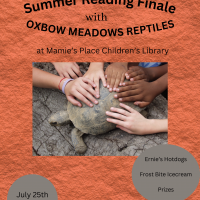 Summer Reading Finale with Oxbow Meadows Reptiles