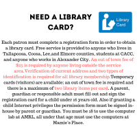 How To Get A Library Card