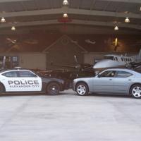Two Police Chargers & Planes