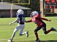 Youth Football Players Playing Football