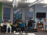 Band During Christmas Time
