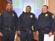 Officers Knight, Wycoff and Graham