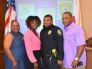 Officer Wycoff and family