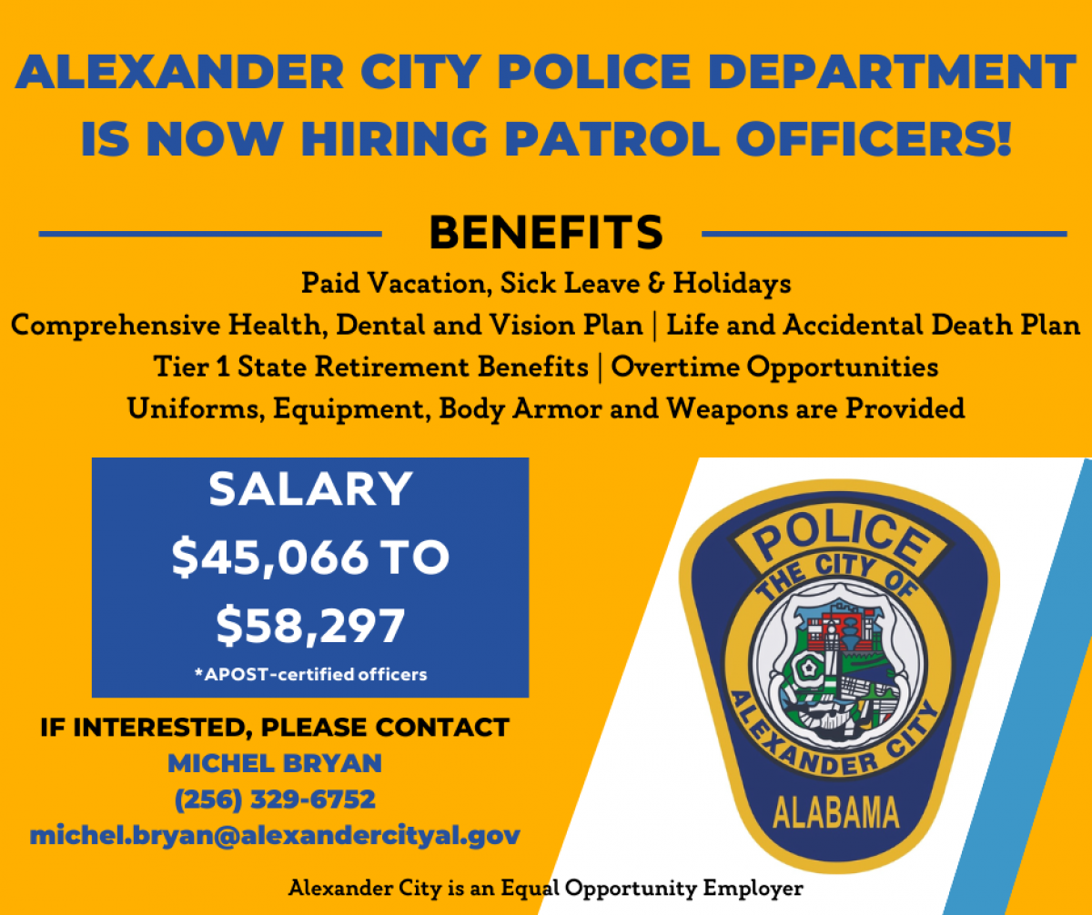 police recruiting ad
