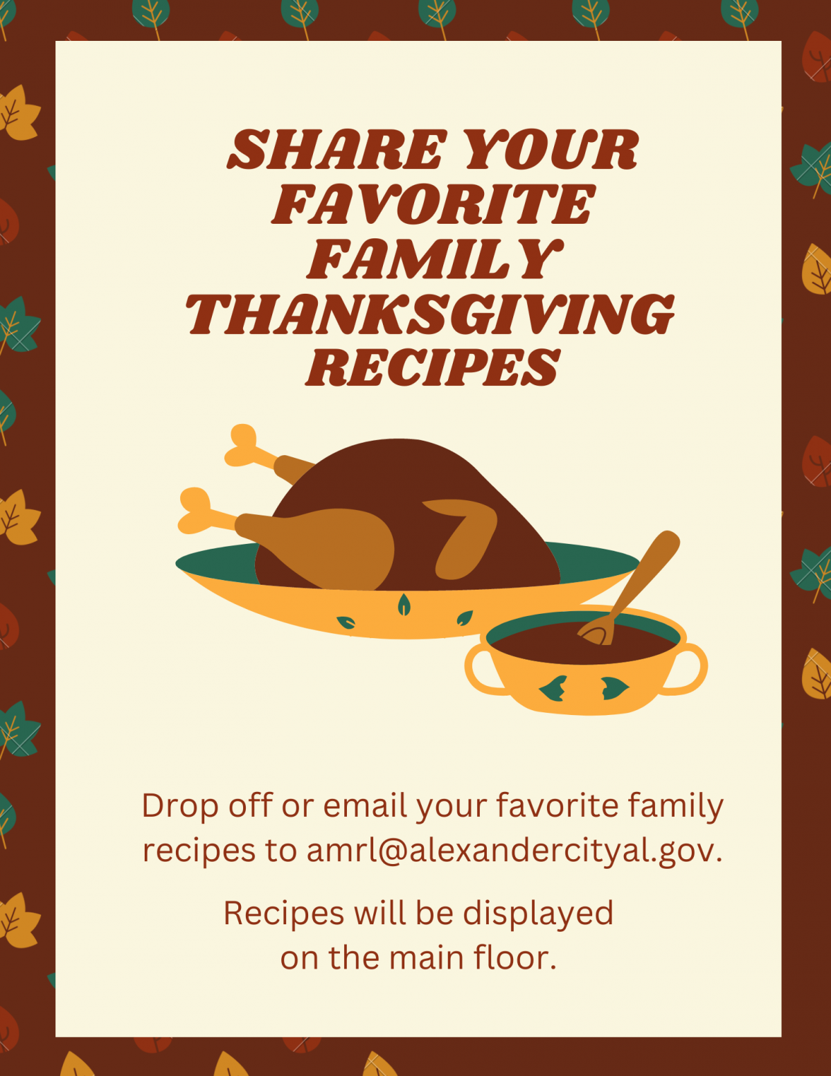 Share Your Family Thanksgiving Recipes
