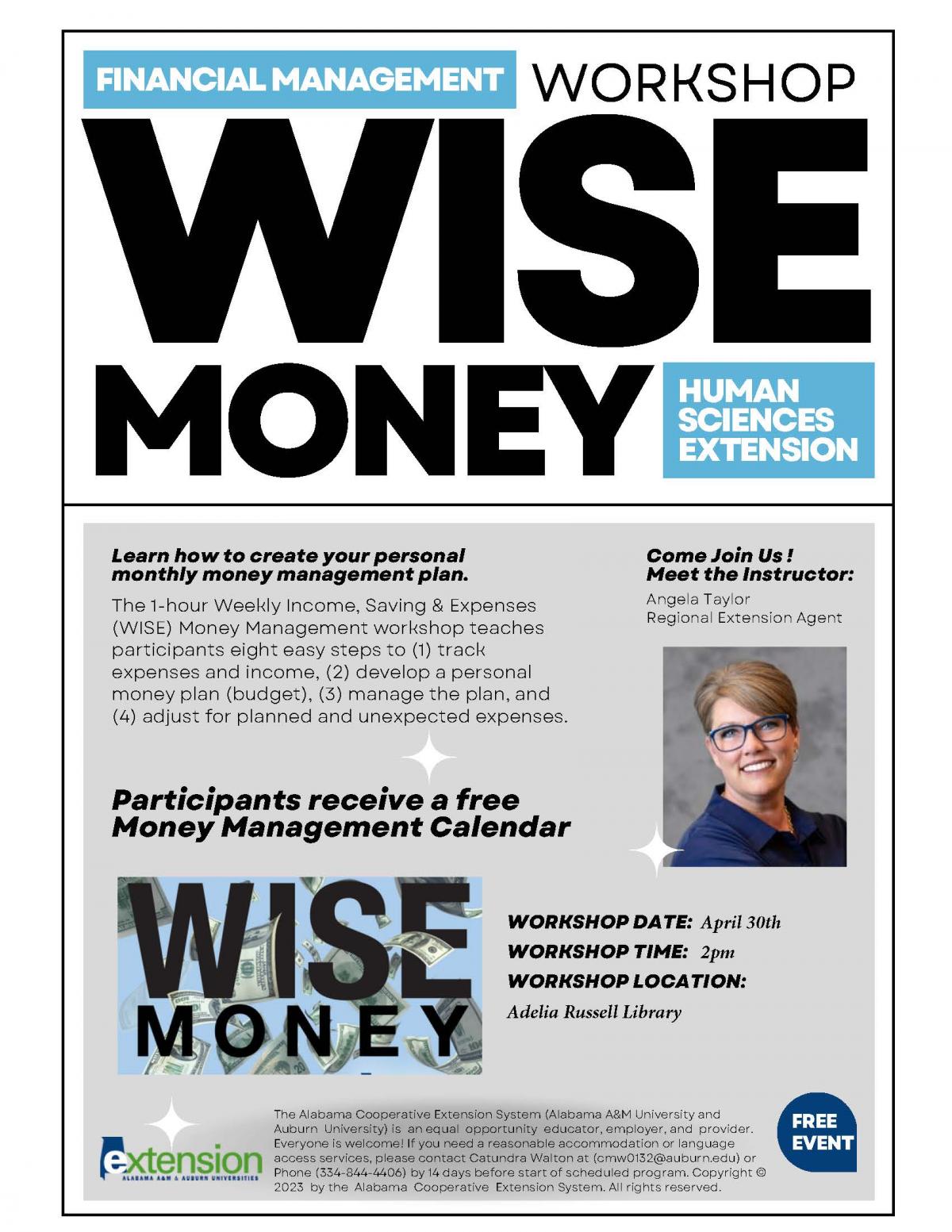 Wise Money Workshop