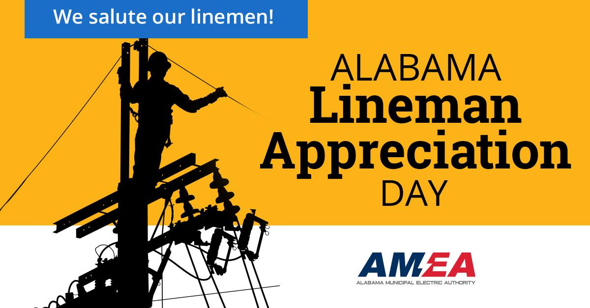 Alabama Lineman Appreciation Day